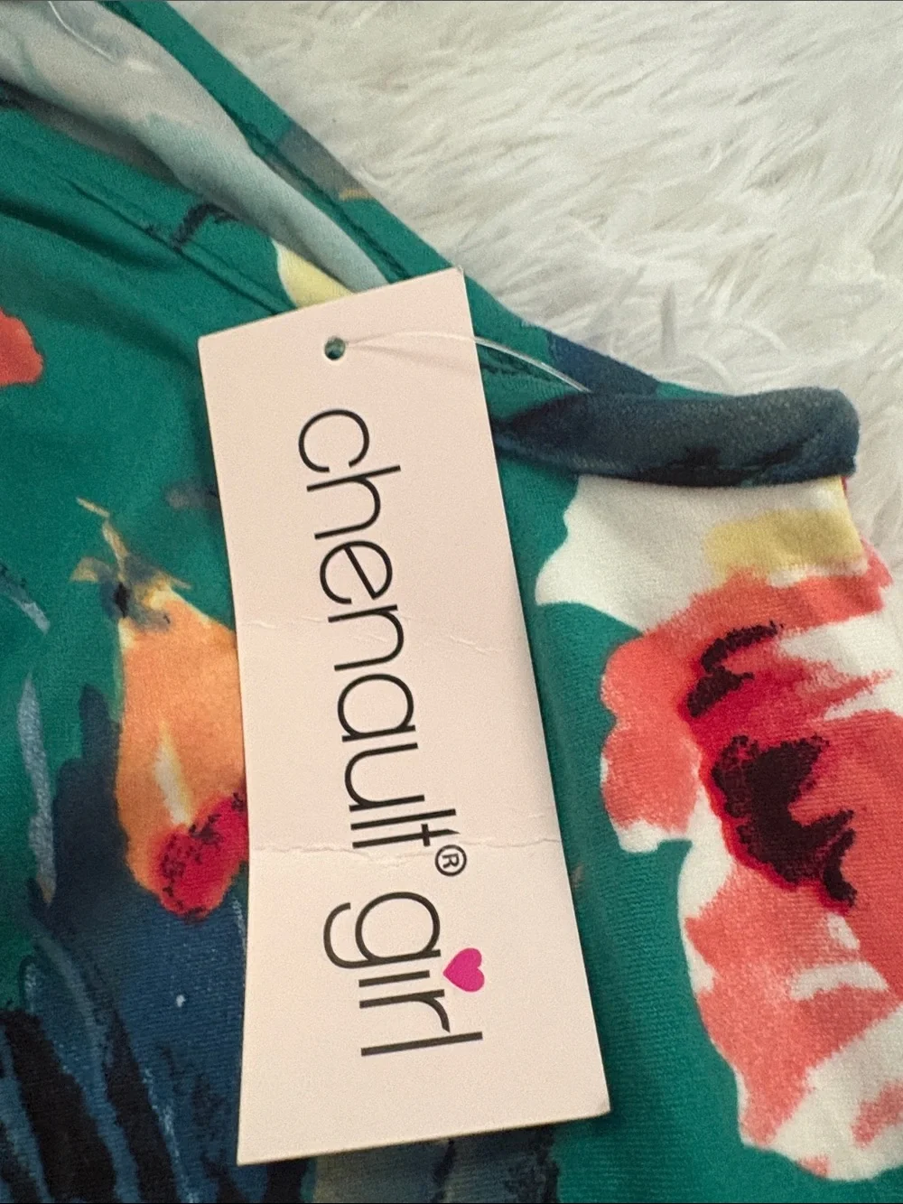 NWT Chenault Girl From Stitch Fix Green Floral 2 Piece Outfit Size 12 Youth